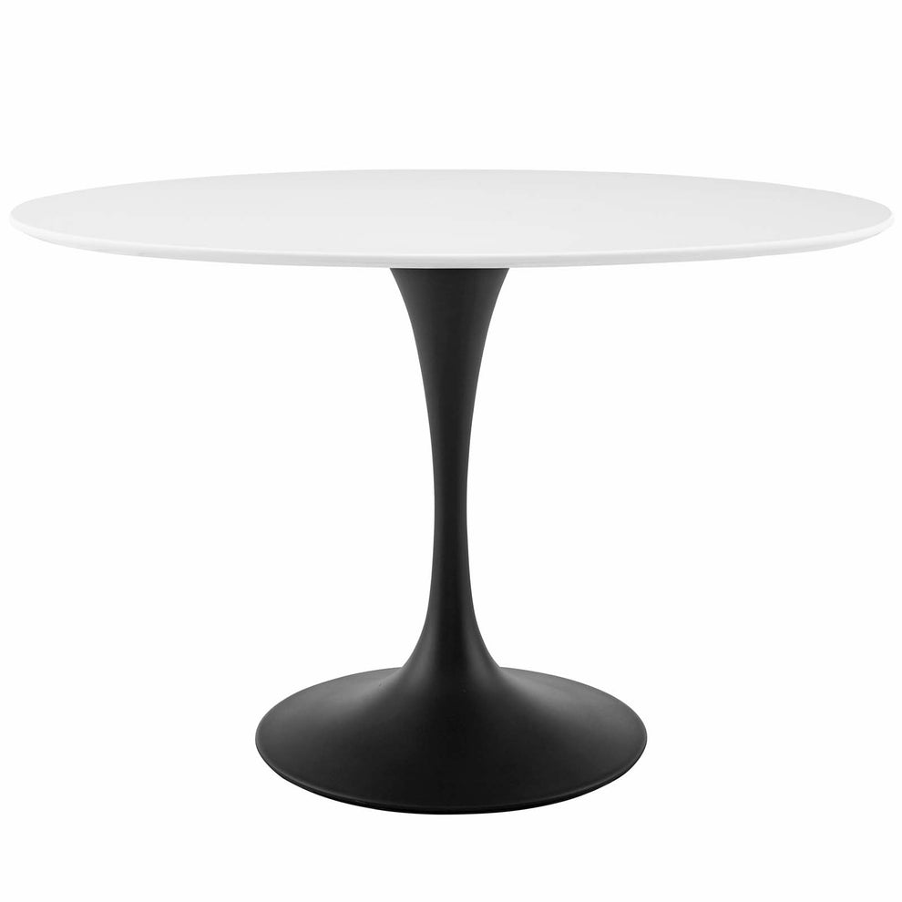 Modway Lippa 48" Oval Wood Top Dining Table - EEI-3517 | Dining Tables | Modishstore - 2