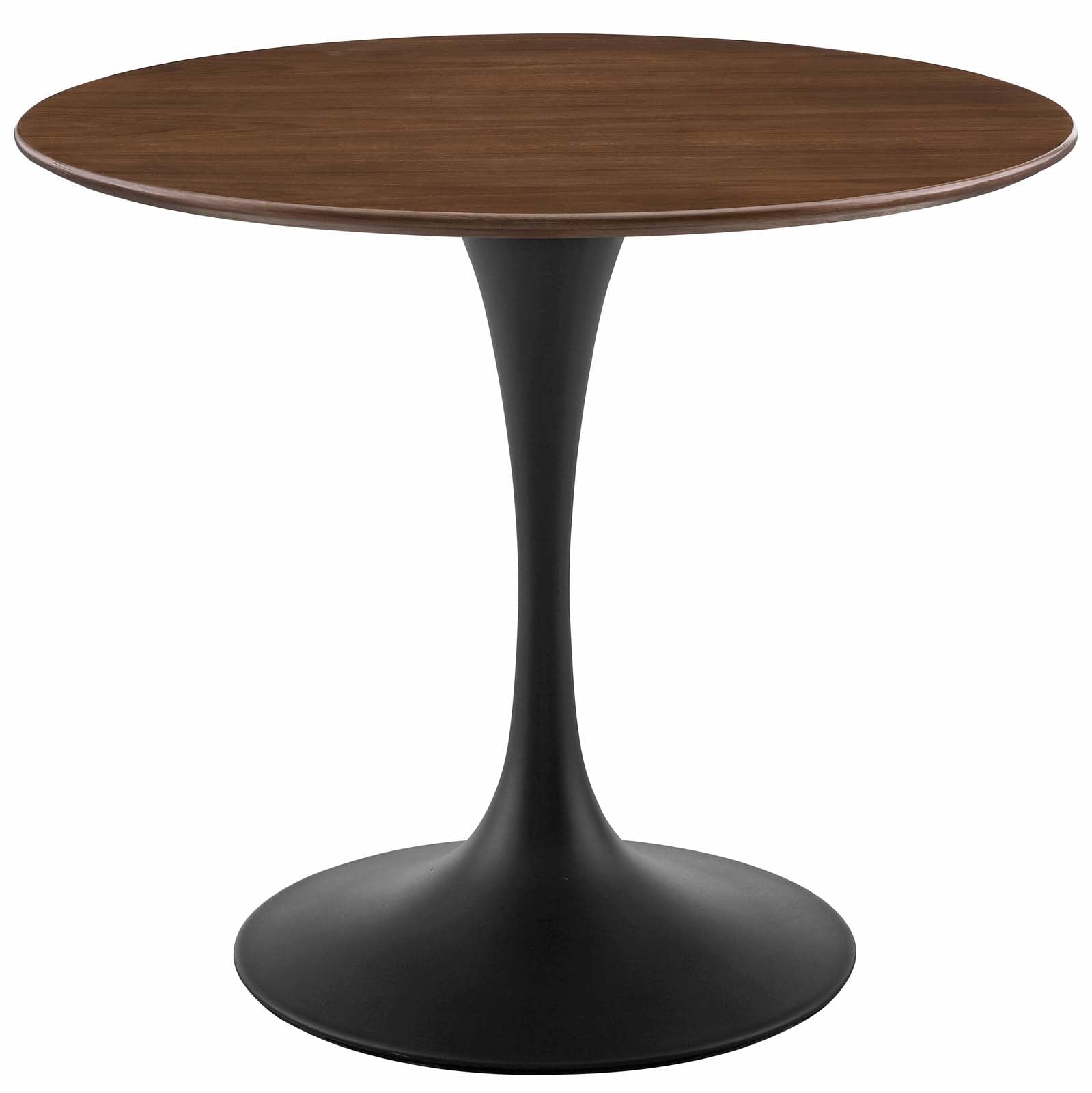 Modway Lippa 36" Round Walnut Dining Table | Dining Tables | Modishstore-2
