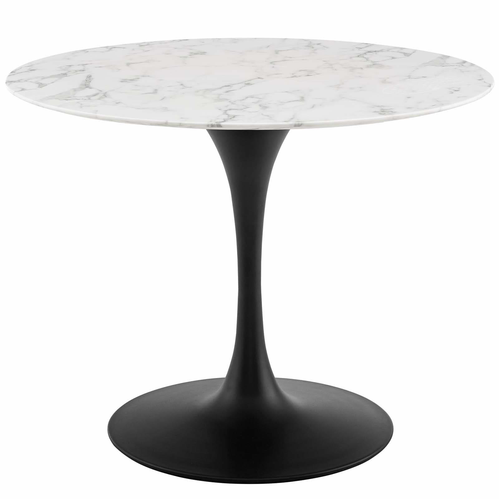 Modway Lippa 40" Round Artificial Marble Dining Table-EEI-3526 - EEI-3526 | Dining Tables | Modishstore - 2