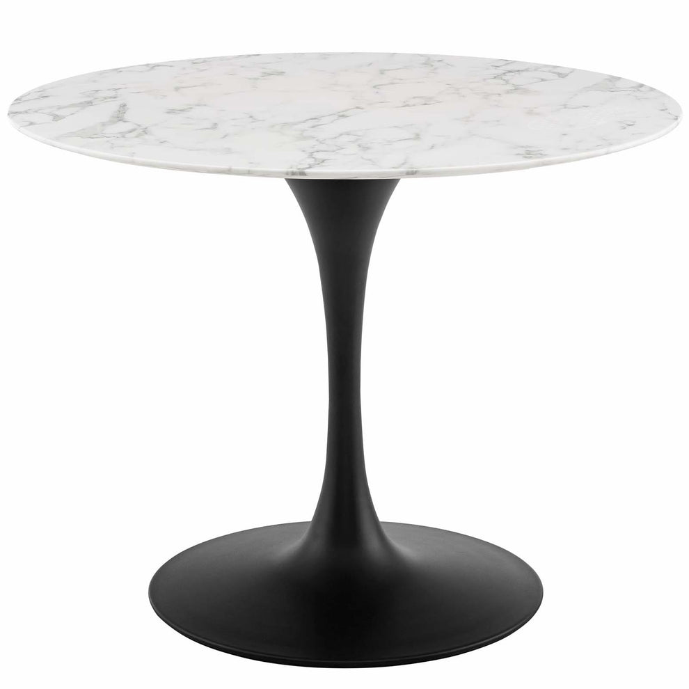 Modway Lippa 40" Round Artificial Marble Dining Table-EEI-3526 - EEI-3526 | Dining Tables | Modishstore - 2