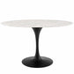 Modway Lippa 54" Oval Artificial Marble Dining Table - EEI-3530 | Dining Tables | Modishstore - 3