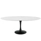 Modway Lippa 78" Oval Wood Dining Table - EEI-3540 | Dining Tables | Modishstore - 3