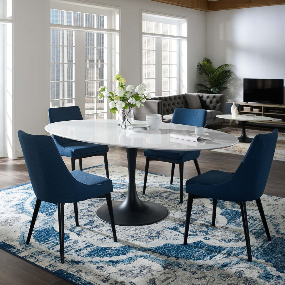 Modway Lippa 78" Oval Wood Dining Table - EEI-3540 | Dining Tables | Modishstore - 2