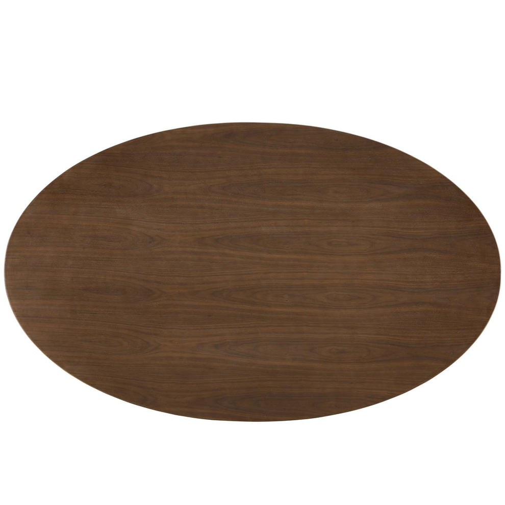 Modway Lippa 78" Oval Wood Dining Table-EEI-3544 - EEI-3544 | Dining Tables | Modishstore - 4