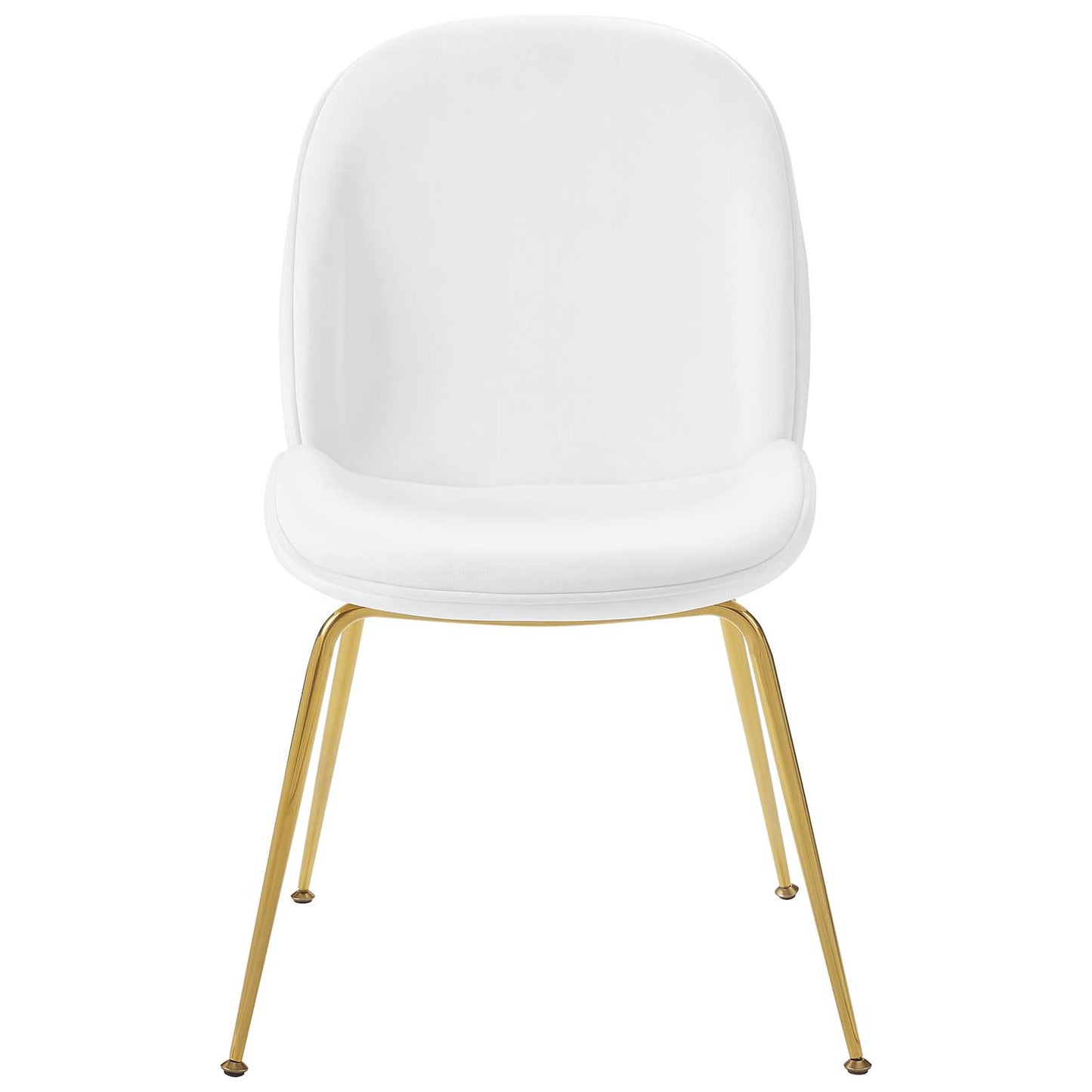 Modway Scoop Gold Stainless Steel Leg Performance Velvet Dining Chair - EEI-3548 | Dining Chairs | Modishstore - 10