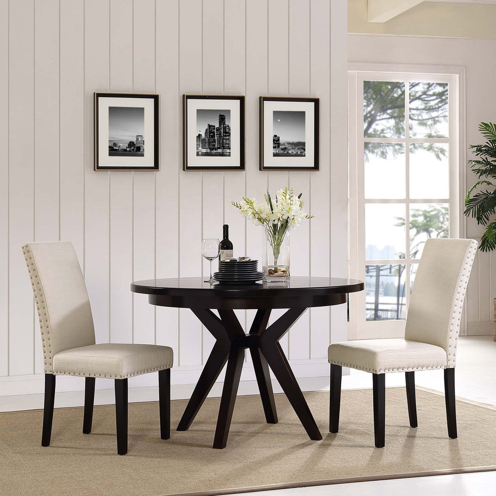 Modway Parcel Dining Side Chair Fabric Set of 2 - EEI-3551 | Dining Chairs | Modishstore - 6