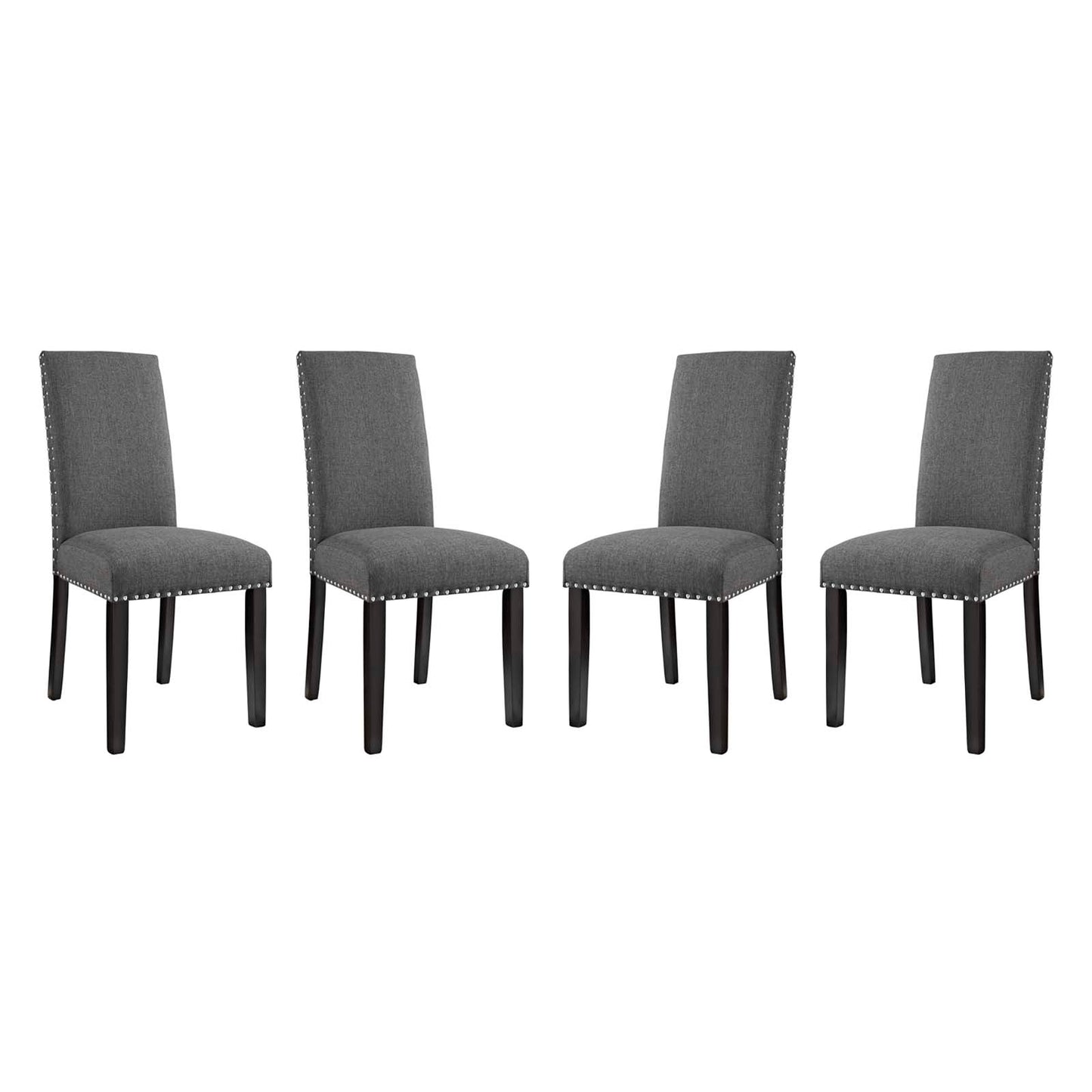 Modway Parcel Dining Side Chair Fabric Set of 4 - EEI-3552 | Dining Chairs | Modishstore - 10