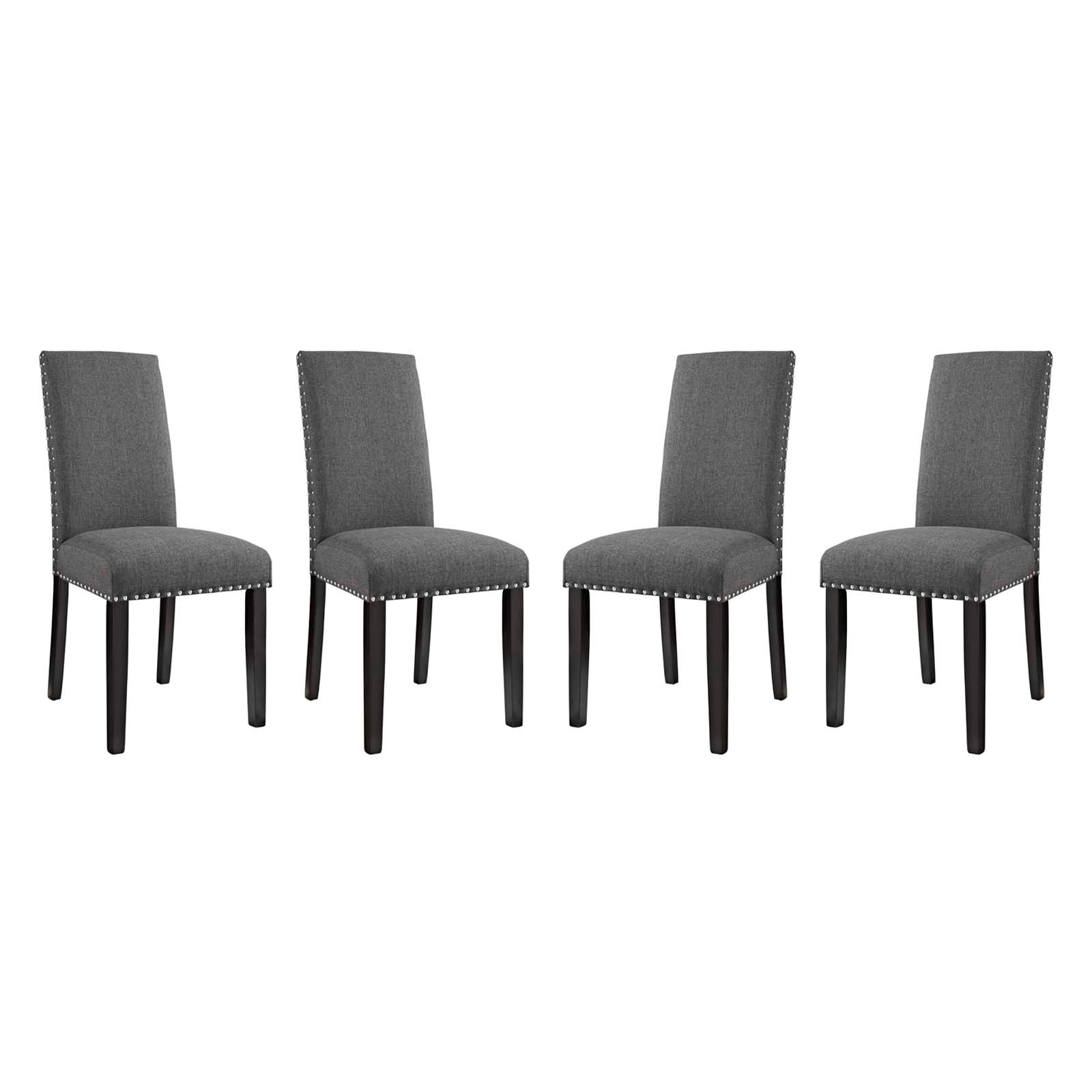 Modway Parcel Dining Side Chair Fabric Set of 4 | Dining Chairs | Modishstore-10
