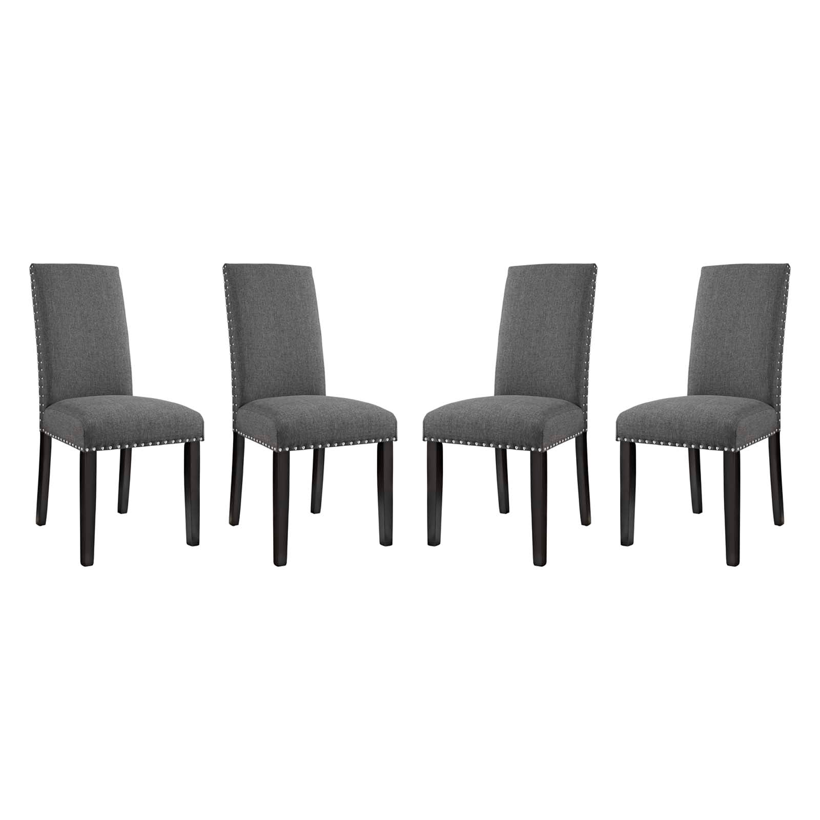 Modway Parcel Dining Side Chair Fabric Set of 4 - EEI-3552 | Dining Chairs | Modishstore - 10
