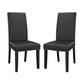 Modway Parcel Dining Side Chair Vinyl Set of 2 | Dining Chairs | Modishstore-2