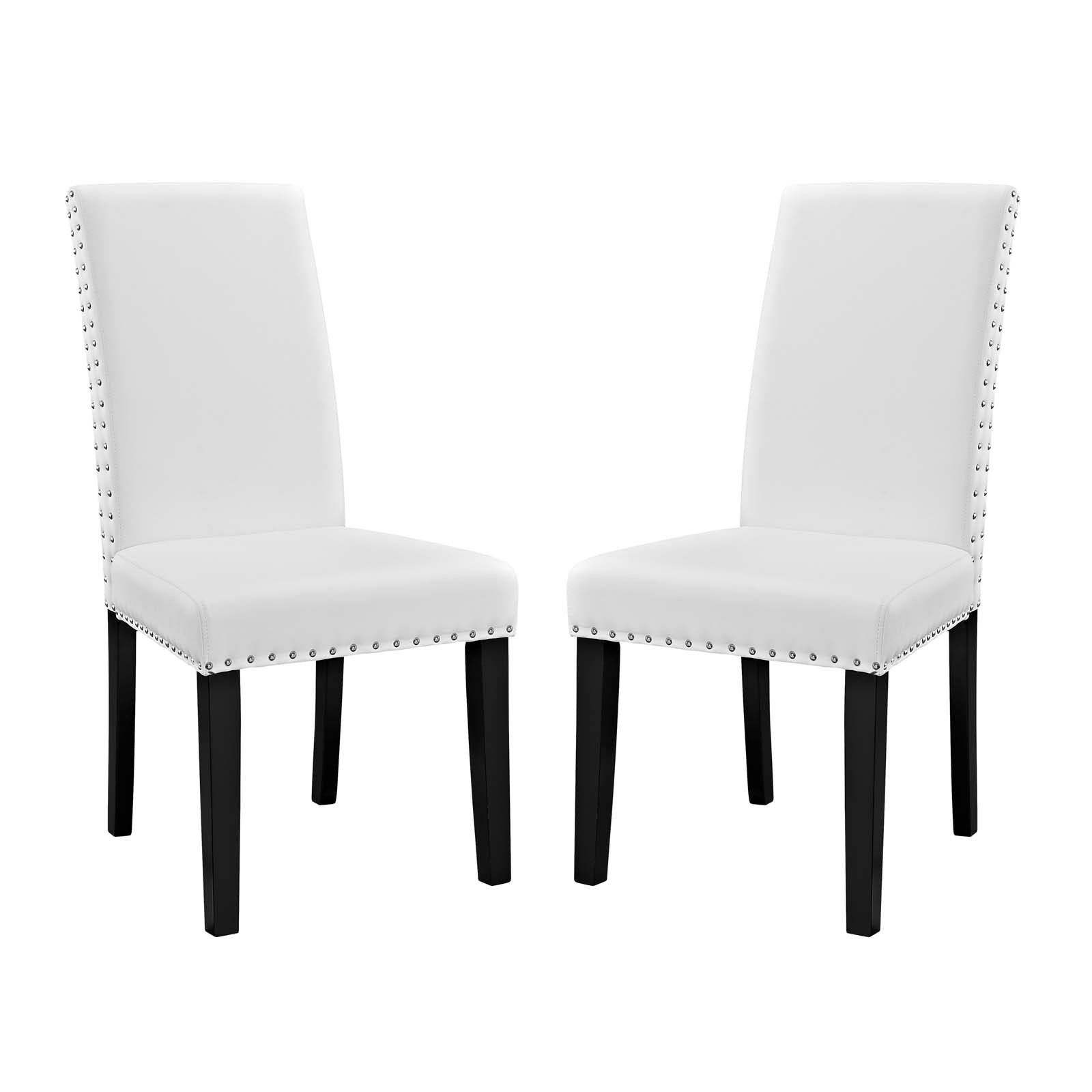 Modway Parcel Dining Side Chair Vinyl Set of 2 | Dining Chairs | Modishstore-7