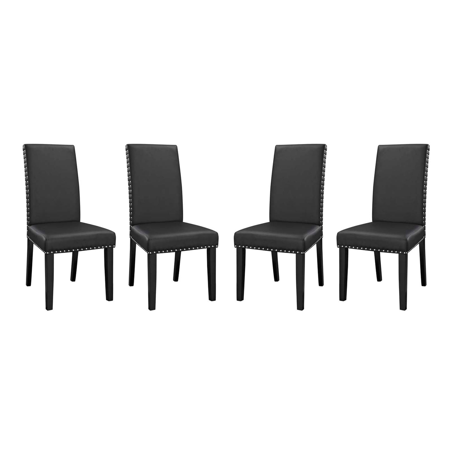 Modway Parcel Dining Side Chair Vinyl Set of 4 - EEI-3554 | Dining Chairs | Modishstore - 9