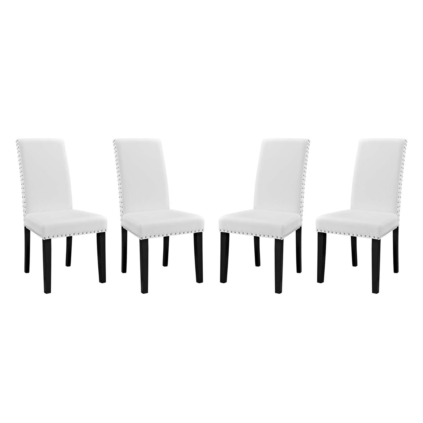 Modway Parcel Dining Side Chair Vinyl Set of 4 - EEI-3554 | Dining Chairs | Modishstore - 2