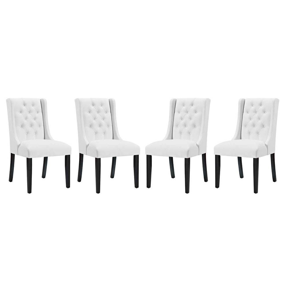 Modway Baronet Dining Chair Vinyl Set of 4 - EEI-3556 | Dining Chairs | Modishstore - 5