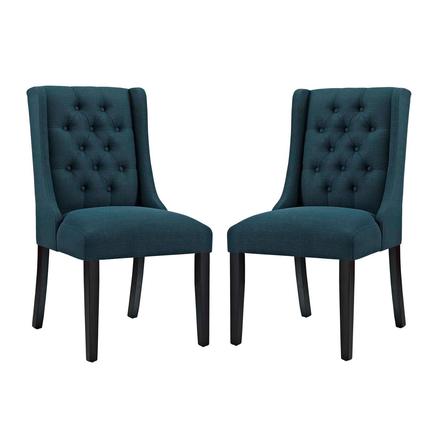 Modway Baronet Dining Chair Fabric Set of 2 | Dining Chairs | Modishstore-2