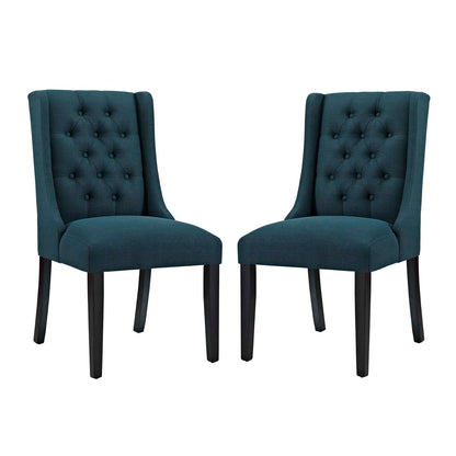 Modway Baronet Dining Chair Fabric Set of 2 - EEI-3557 | Dining Chairs | Modishstore - 2