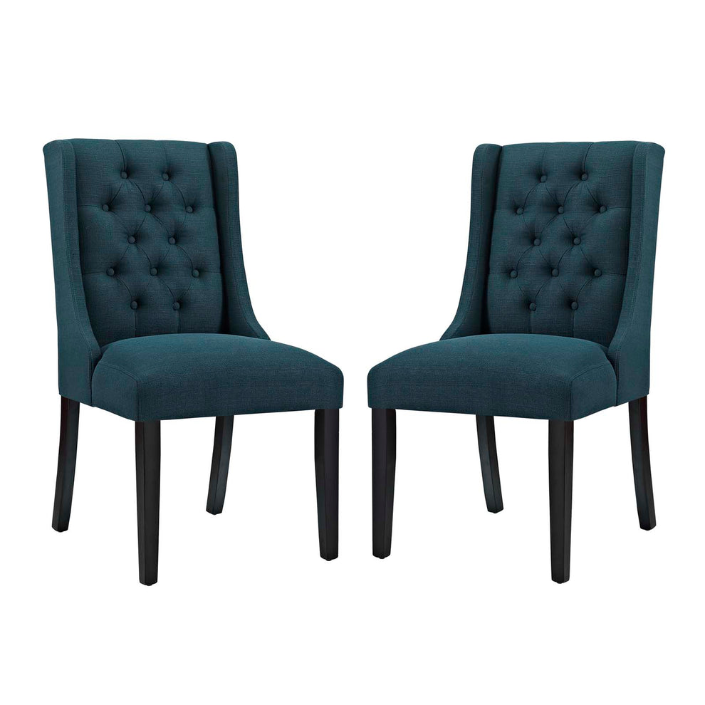 Modway Baronet Dining Chair Fabric Set of 2 - EEI-3557 | Dining Chairs | Modishstore - 2