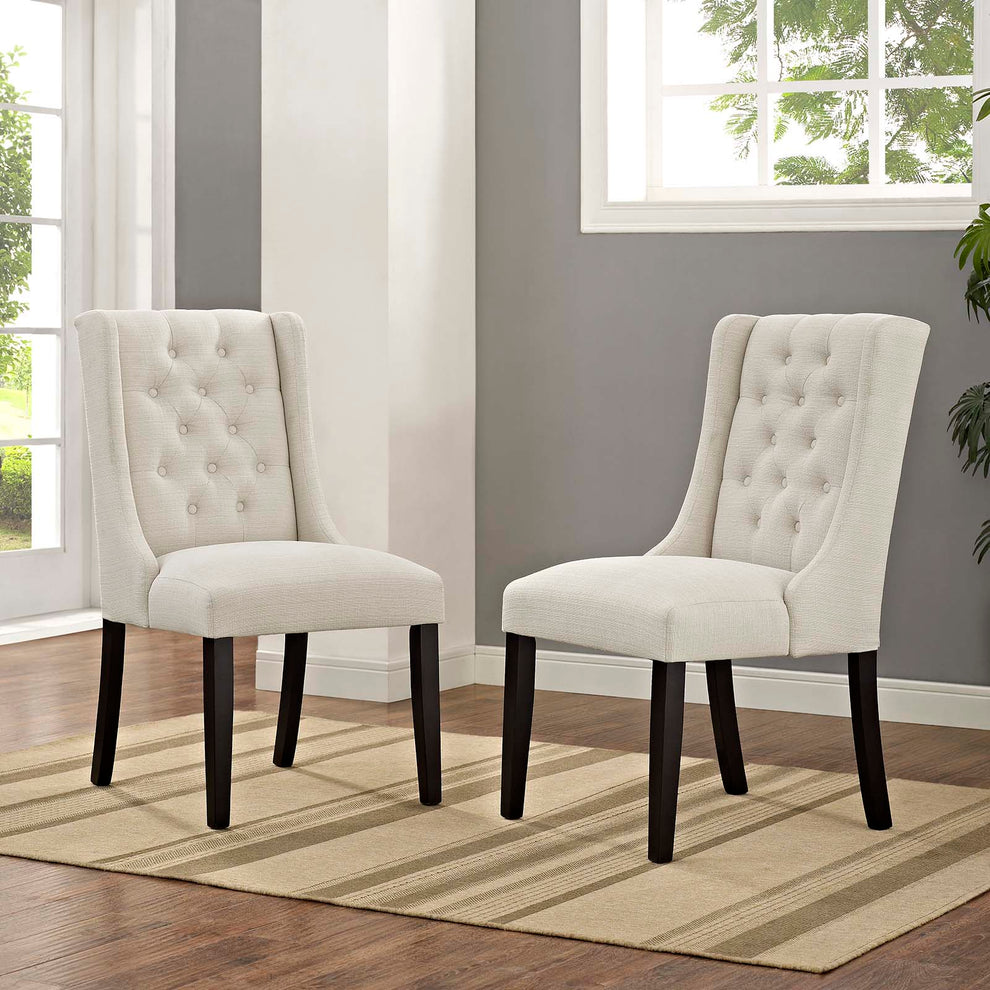 Modway Baronet Dining Chair Fabric Set of 2 - EEI-3557 | Dining Chairs | Modishstore - 6