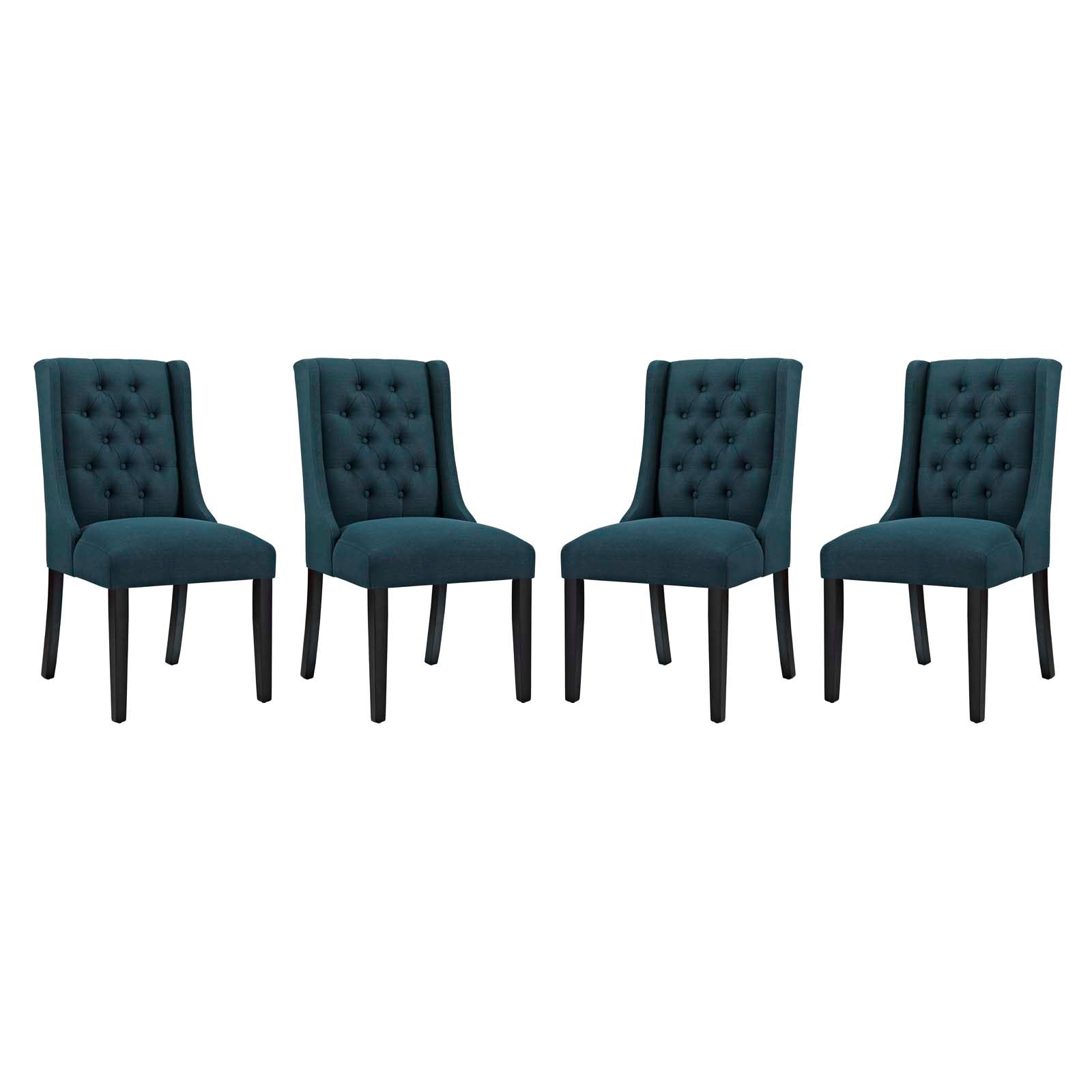 Modway Baronet Dining Chair Fabric Set of 4 - EEI-3558 | Dining Chairs | Modishstore - 1