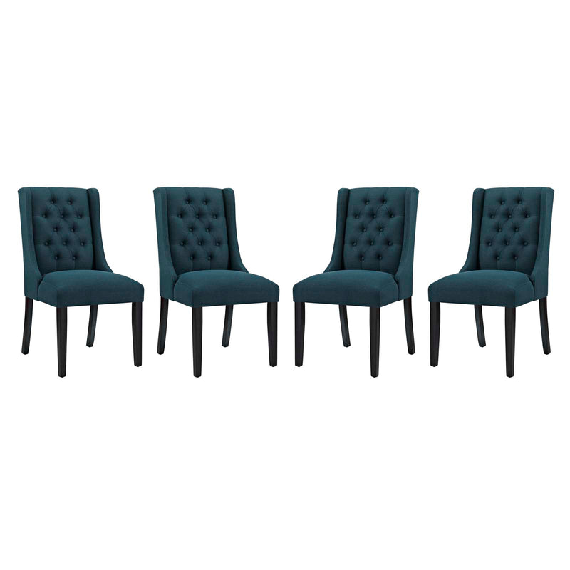 Modway Baronet Dining Chair Fabric Set of 4 - EEI-3558 | Dining Chairs | Modishstore - 1