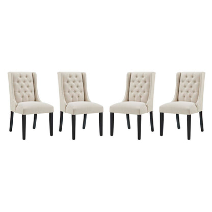 Modway Baronet Dining Chair Fabric Set of 4 - EEI-3558 | Dining Chairs | Modishstore - 5