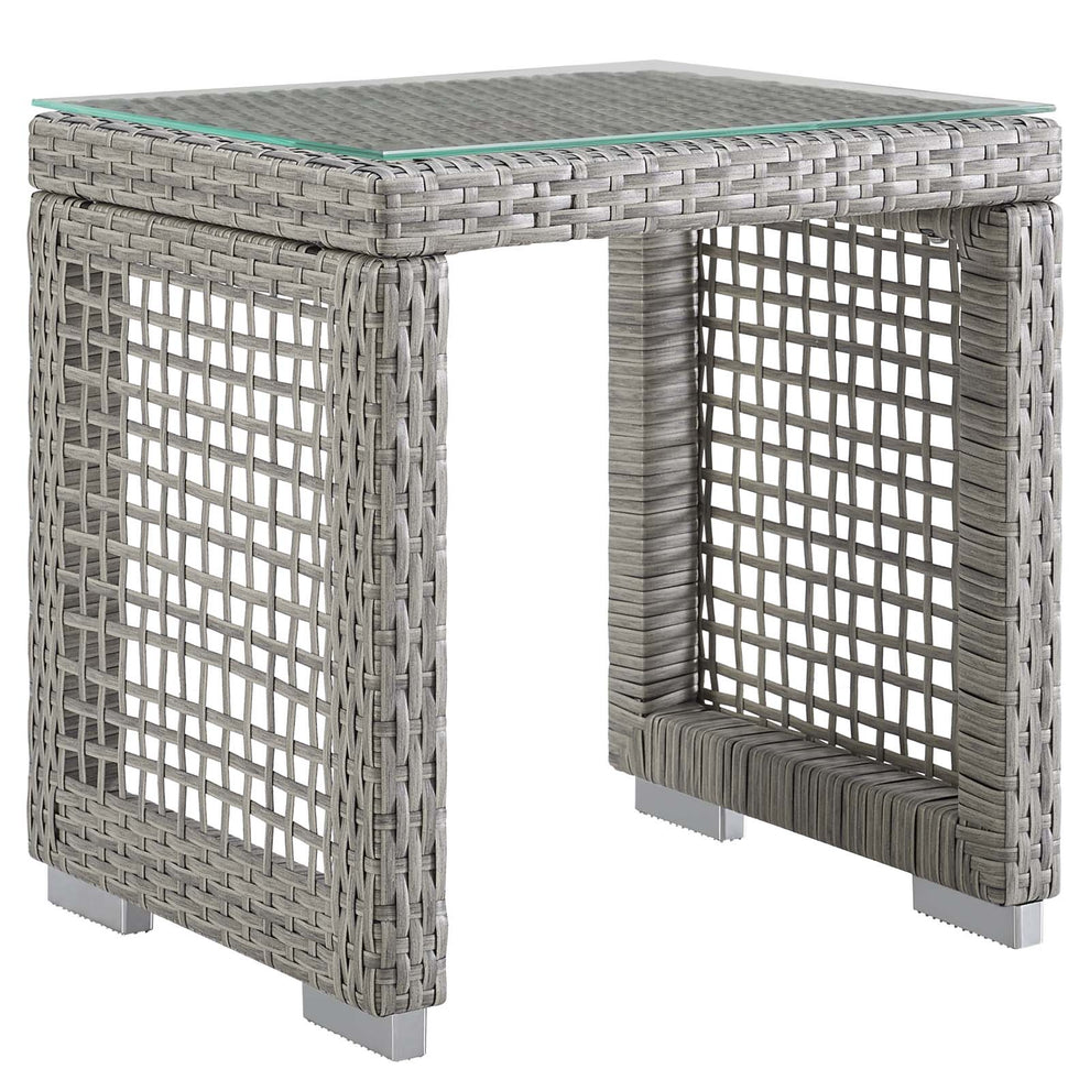 Modway Aura 6 Piece Outdoor Patio Wicker Rattan Set - EEI-3559 | Outdoor Sofas, Loveseats & Sectionals | Modishstore - 9