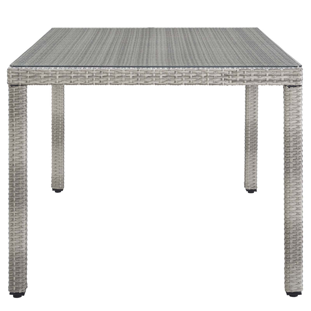 Modway Aura 7 Piece Outdoor Patio Wicker Rattan Set - EEI-3560 | Outdoor Dining Sets | Modishstore - 16