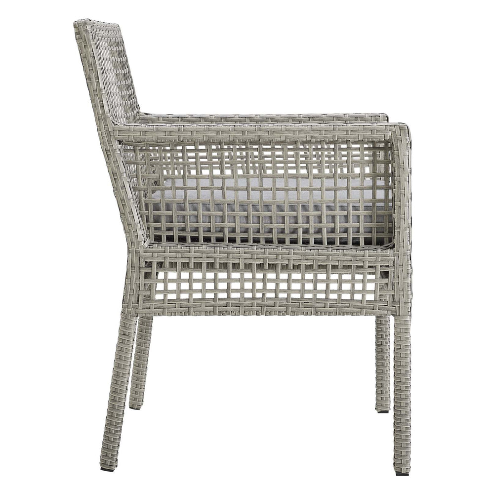 Modway Aura Dining Armchair Outdoor Patio Wicker Rattan Set of 2 - EEI-3561 | Outdoor Chairs | Modishstore - 8
