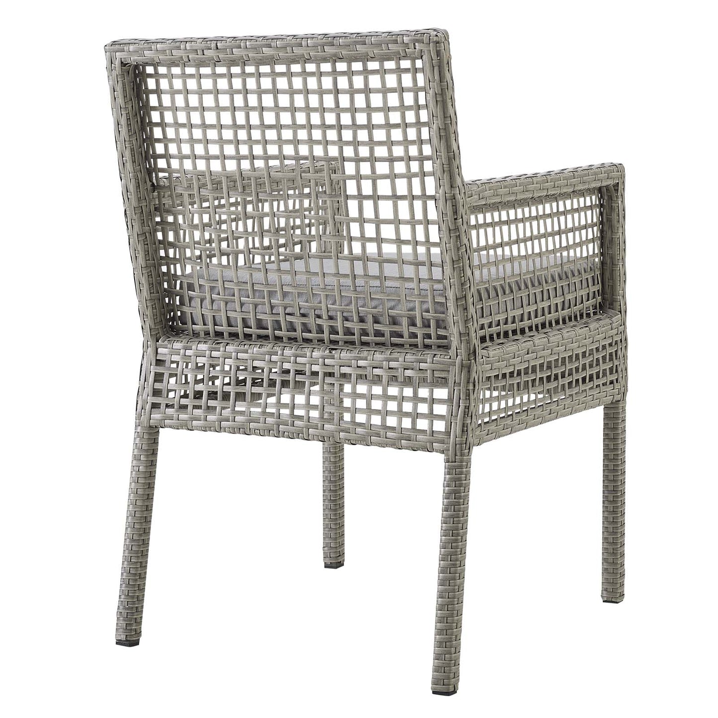 Modway Aura Dining Armchair Outdoor Patio Wicker Rattan Set of 2 - EEI-3561 | Outdoor Chairs | Modishstore - 10