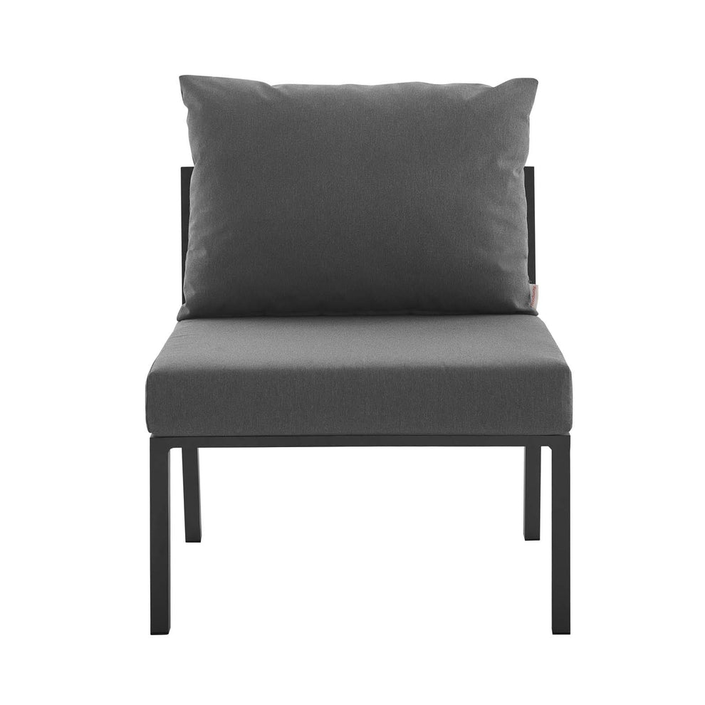 Modway Riverside Outdoor Patio Aluminum Armless Chair - EEI-3567 | Outdoor Chairs | Modishstore - 5