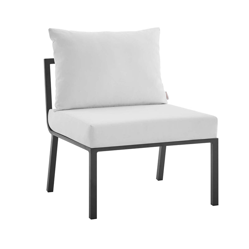 Modway Riverside Outdoor Patio Aluminum Armless Chair - EEI-3567 | Outdoor Chairs | Modishstore - 8