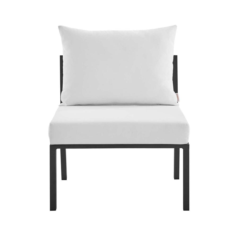 Modway Riverside Outdoor Patio Aluminum Armless Chair - EEI-3567 | Outdoor Chairs | Modishstore - 11
