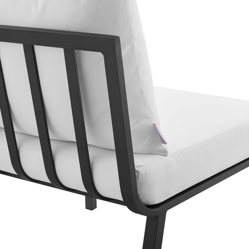 Modway Riverside Outdoor Patio Aluminum Armless Chair - EEI-3567 | Outdoor Chairs | Modishstore - 12