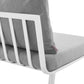 Modway Riverside Outdoor Patio Aluminum Armless Chair - EEI-3567 | Outdoor Chairs | Modishstore - 18