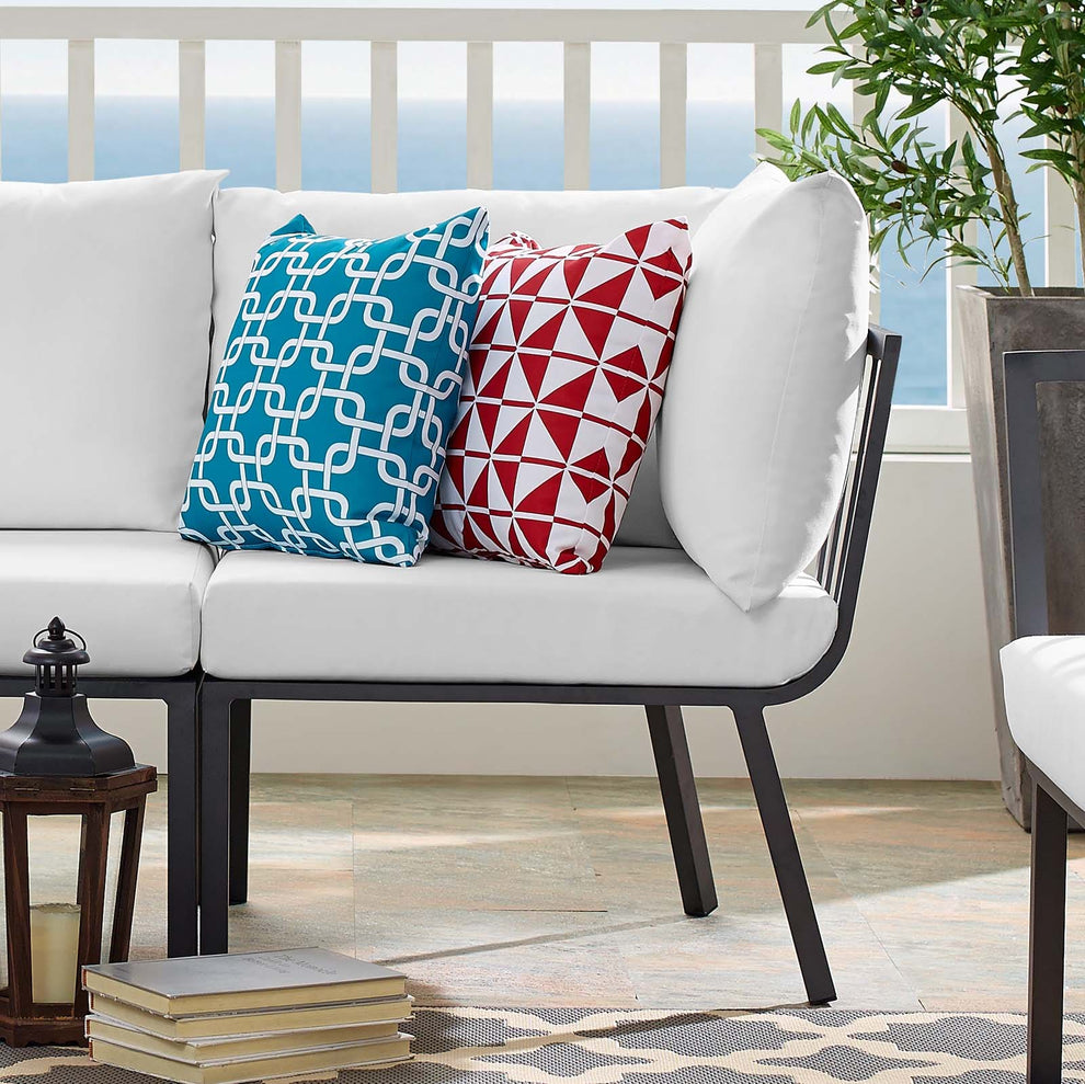 Modway Riverside Outdoor Patio Aluminum Corner Chair - EEI-3569 | Outdoor Chairs | Modishstore - 7