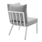 Modway Riverside Outdoor Patio Aluminum Corner Chair | Outdoor Chairs | Modishstore-16