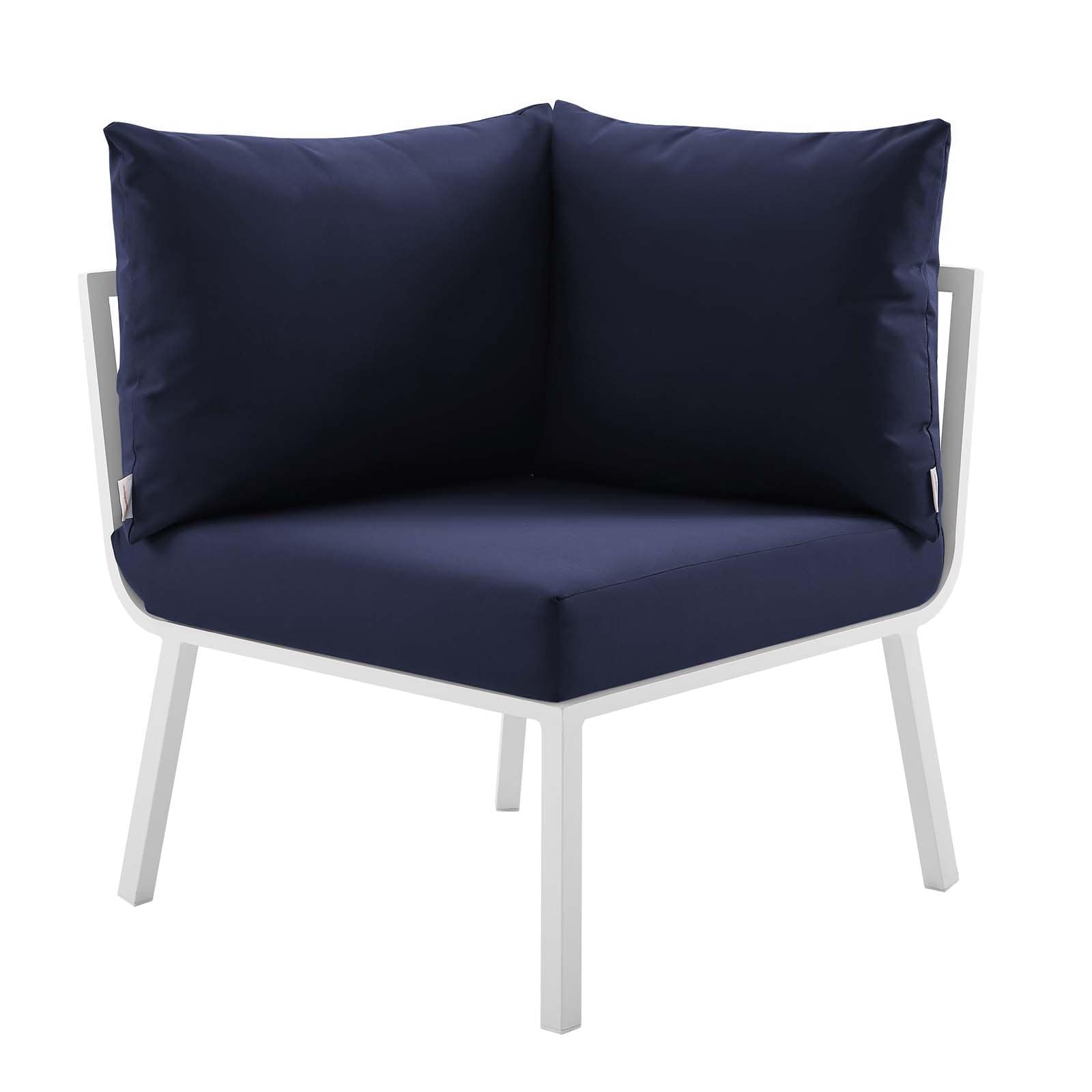 Modway Riverside Outdoor Patio Aluminum Corner Chair | Outdoor Chairs | Modishstore-21