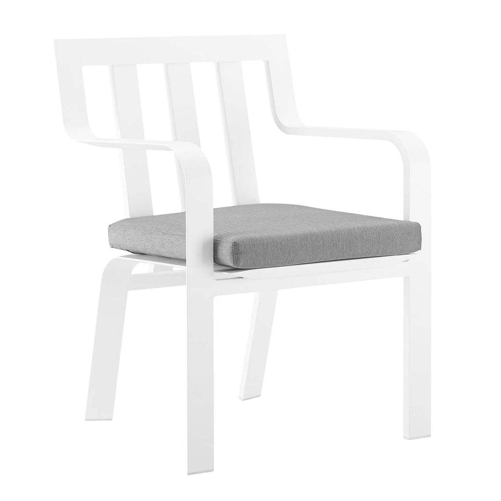 Modway Baxley Stackable Outdoor Patio Aluminum Dining Armchair - EEI-3571 | Armchairs | Modishstore - 2