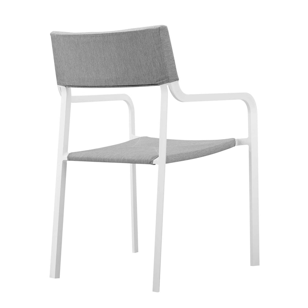 Modway Raleigh Stackable Outdoor Patio Aluminum Dining Armchair - EEI-3573 | Dining Chairs | Modishstore - 3