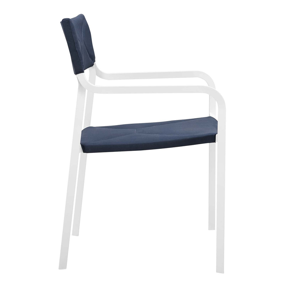 Modway Raleigh Stackable Outdoor Patio Aluminum Dining Armchair - EEI-3573 | Dining Chairs | Modishstore - 10