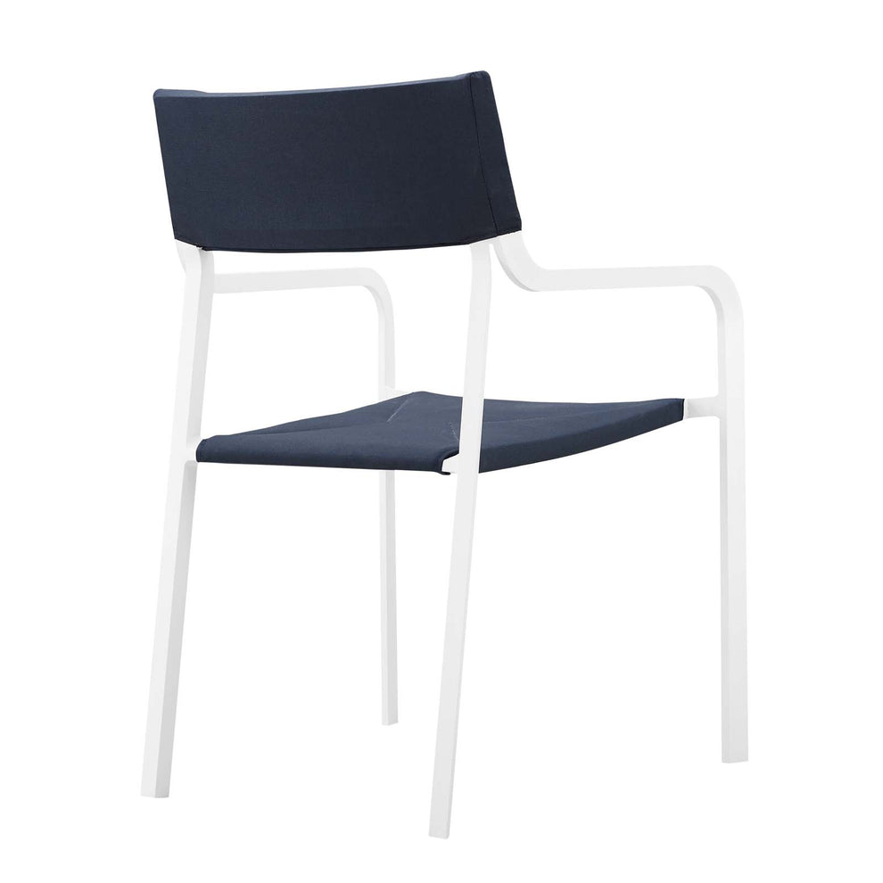 Modway Raleigh Stackable Outdoor Patio Aluminum Dining Armchair - EEI-3573 | Dining Chairs | Modishstore - 9
