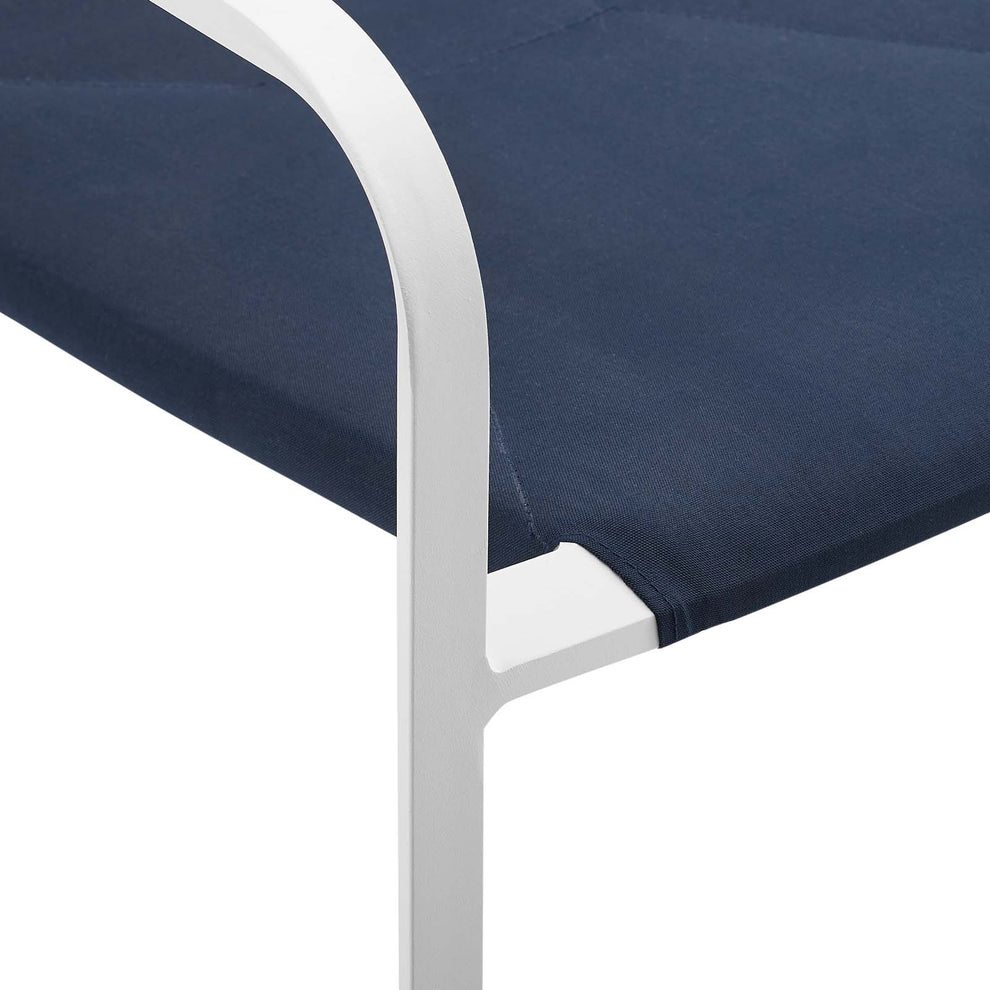 Modway Raleigh Stackable Outdoor Patio Aluminum Dining Armchair - EEI-3573 | Dining Chairs | Modishstore - 8