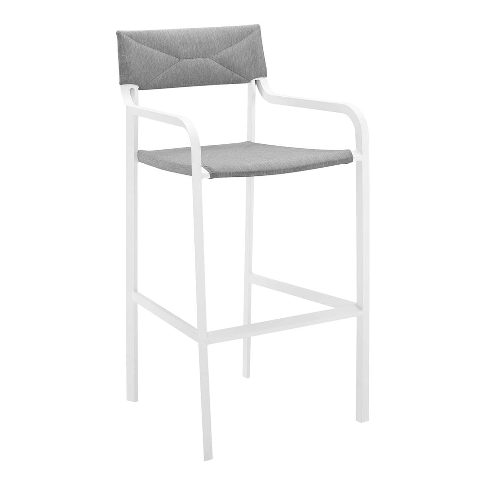 Raleigh Stackable Outdoor Patio Aluminum Bar Stool - EEI-3574 | Bar Stools | Modishstore - 2