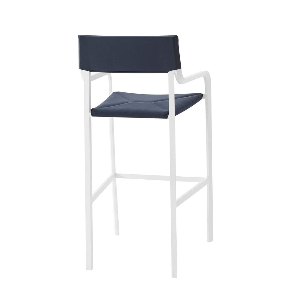 Raleigh Stackable Outdoor Patio Aluminum Bar Stool - EEI-3574 | Bar Stools | Modishstore - 10