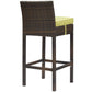 Modway Conduit Bar Stool Outdoor Patio Wicker Rattan Set of 4 - EEI-3601 | Bar Stools | Modishstore - 33