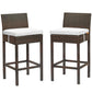 Modway Conduit Bar Stool Outdoor Patio Wicker Rattan Set of 2 - EEI-3603 | Bar Stools | Modishstore - 50