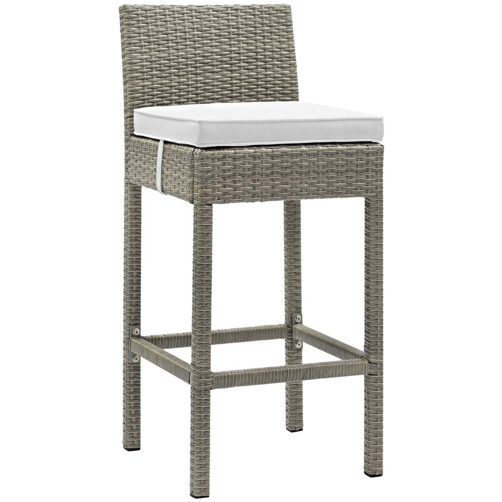 Modway Conduit Bar Stool Outdoor Patio Wicker Rattan Set of 2-EEI-3604 - EEI-3604 | Bar Stools | Modishstore - 26