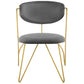 Modway Prevail Gold Stainless Steel Dining and Accent Performance Velvet Chair - EEI-3606 | Dining Chairs | Modishstore - 5