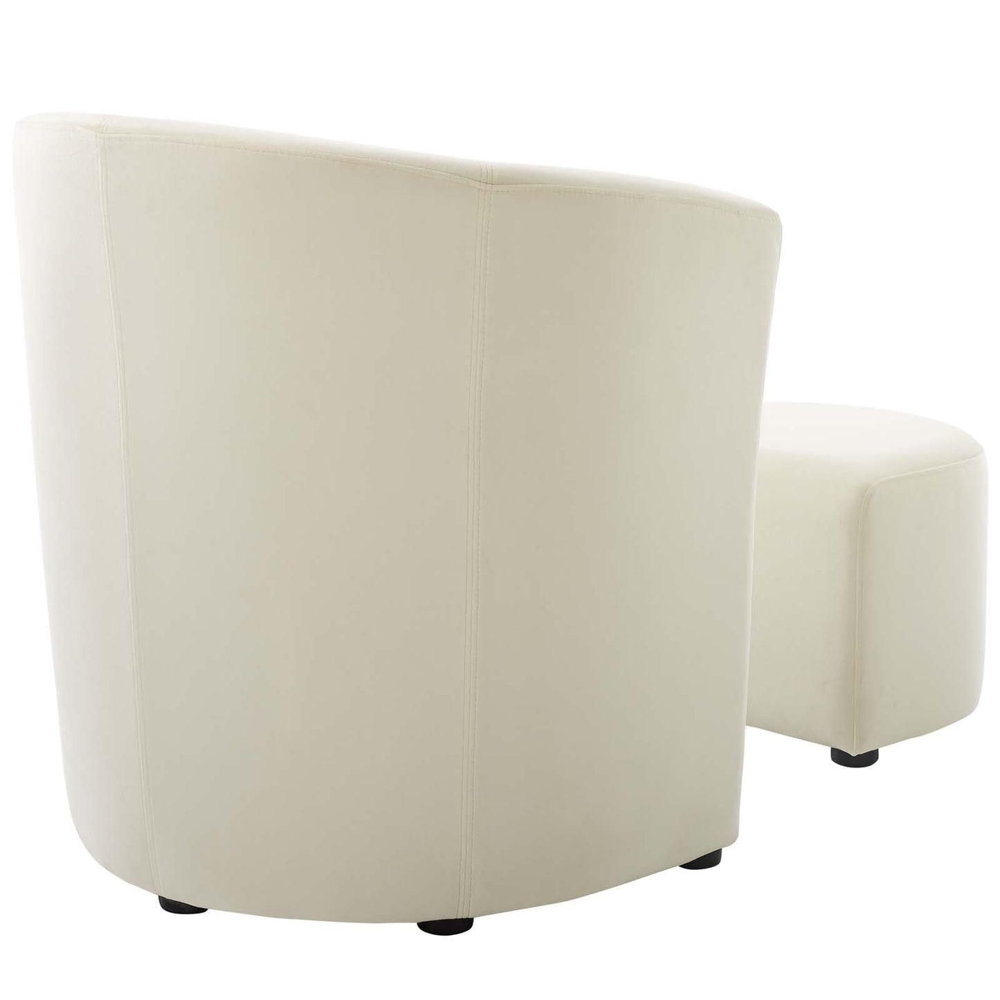 Modway Divulge Performance Velvet Arm Chair and Ottoman Set - EEI-3607 | Armchairs | Modishstore - 5