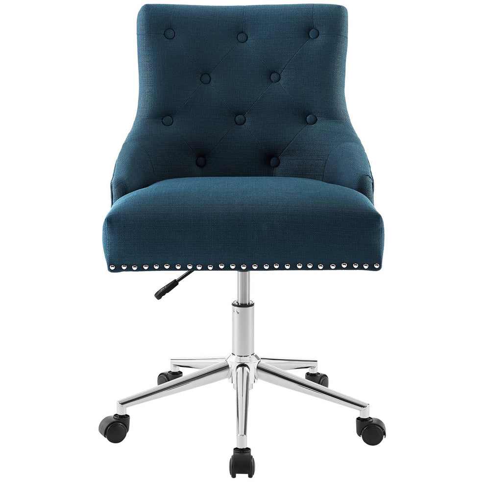Modway Regent Tufted Button Swivel Upholstered Fabric Office Chair - EEI-3609 | Office Chairs | Modishstore - 5